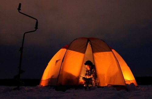 Как выбрать палатку для зимней рыбалки