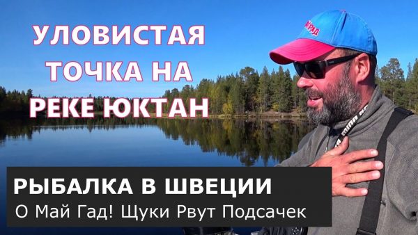 ВИДЕО: Ничего себе! Активный клев щук в солнце и штиль. Часть третья. [Рыбалка в Швеции].