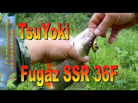 ВИДЕО: Рыбалка на спиннинг после дождя. Разловил  воблер TsuYoki Fugaz SSR 36F .