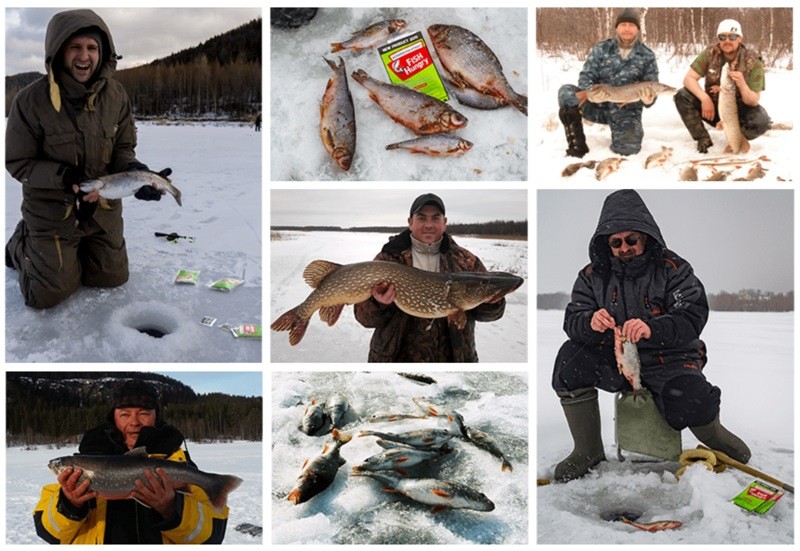 рыбалка с Fishhungry зимой