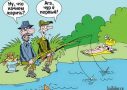 анекдоты про рыбалку, смешные картинки (9)