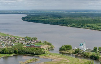 Река Волга фото