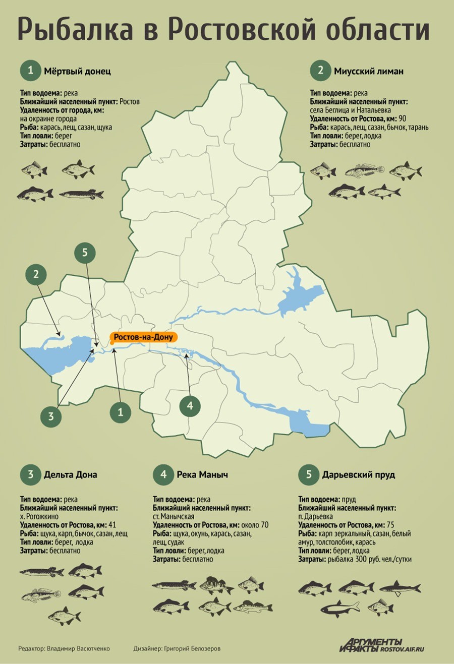 Клев рыбы в Ростове-на-Дону сегодня: где и как ловить, советы и рекомендации