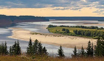 Река Северная Двина фото