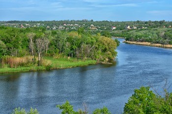 Река Северский Донец фото