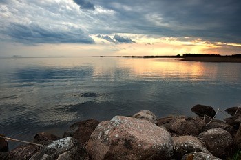 Псковское озеро фото