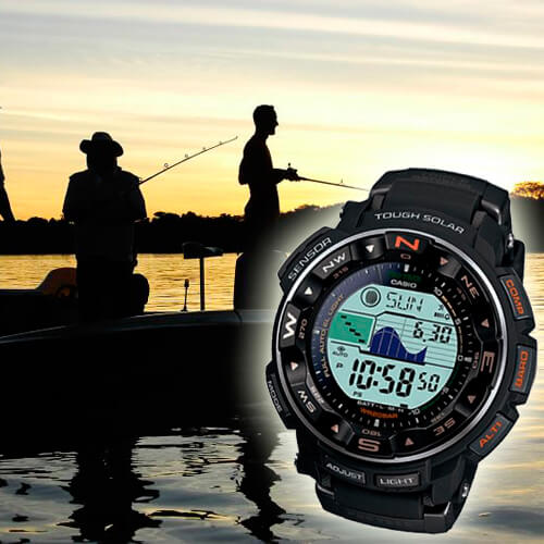 Наручные часы для рыбака
